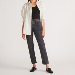 Everlane The 90's Cheeky Jean in Washed Black Size 26